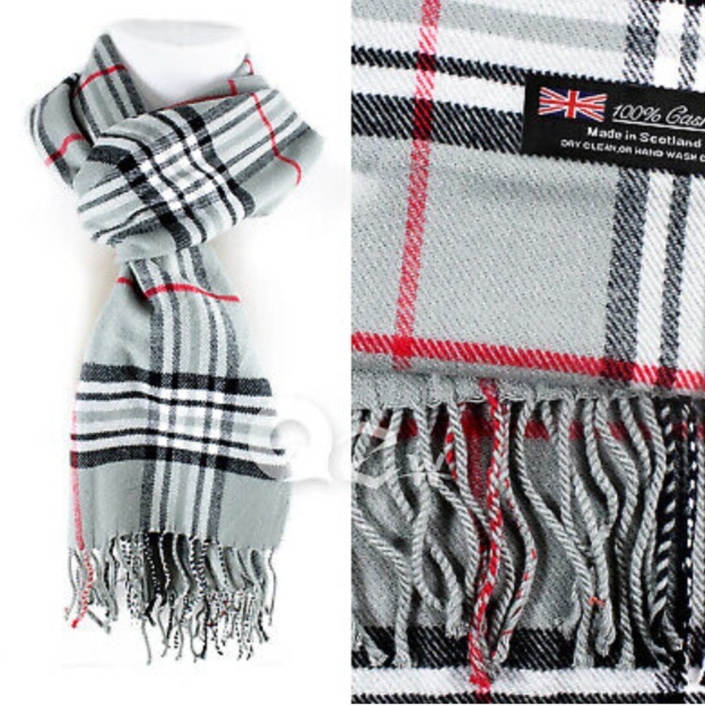 New 100% Cashmere Scarf Scotland